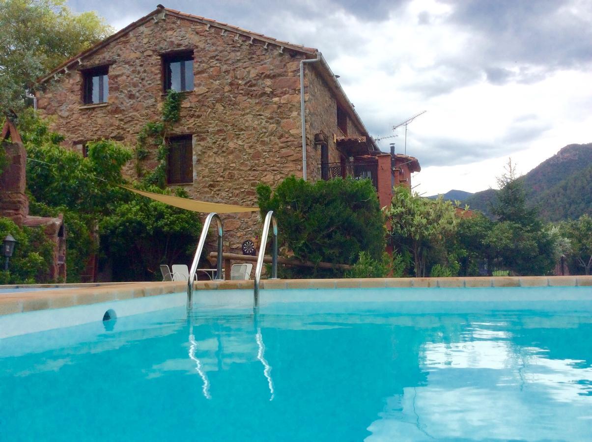 Casa Rural Con Piscina Y Vistas Al Valle - Cal Pallares Argestues Εξωτερικό φωτογραφία