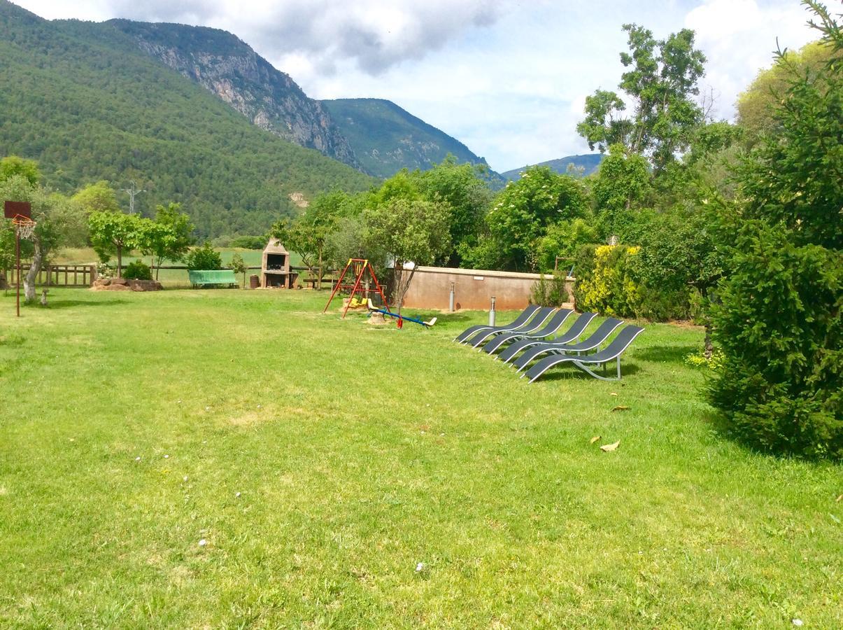 Casa Rural Con Piscina Y Vistas Al Valle - Cal Pallares Argestues Εξωτερικό φωτογραφία
